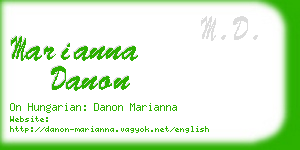marianna danon business card